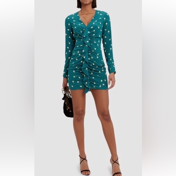 INTERMIX Dresses & Skirts - INTERMIX Blue Bodycon Long Sleeve Dress. D37